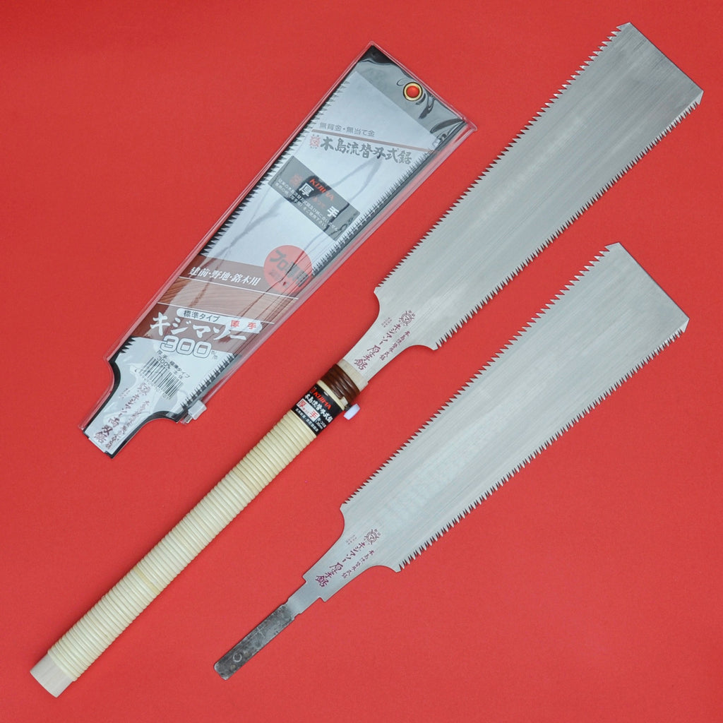 KIJIMA RYOBA thick saw + spare blade 300mm Cross +  Rip cut Japan