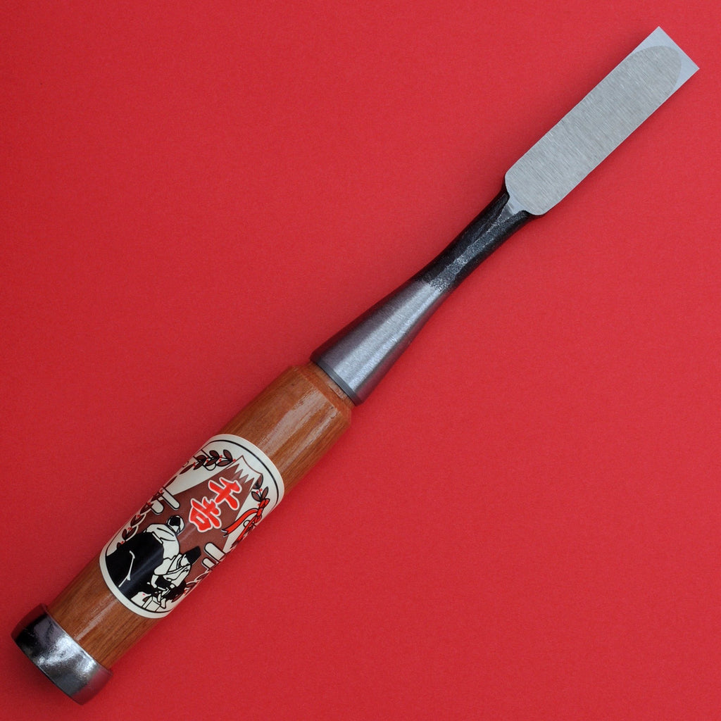 Vista trasera 15mm Japonés Senkichi cincel de madera oire nomi Japón Japonés herramienta carpintería