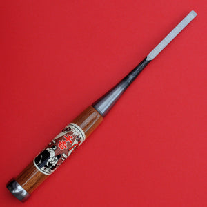 Vista trasera 6mm Japonés Senkichi cincel de madera oire nomi Japón Japonés herramienta carpintería