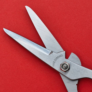 Flower scissors ARS professional 3100-BK blade close-up Made in Japan
