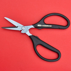 Flower scissors ARS professional 3100-BK front side Made in Japan