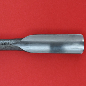 back of blade 12mm Wood carving round gouge chisel Yasugi blue paper Steel Japan
