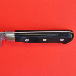 Knife KAI hammered Stainless steel IMAYO handle close-up