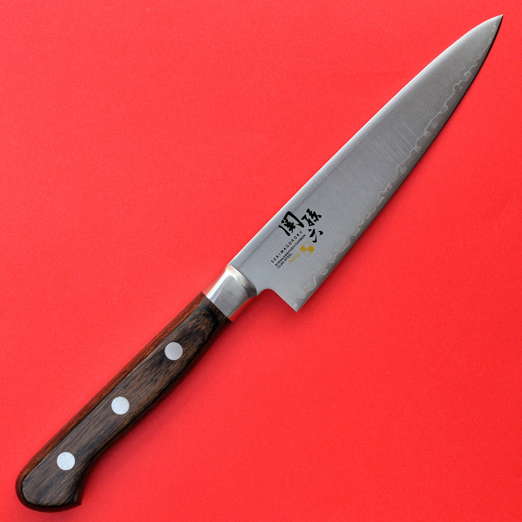 Cuchillo pequeño KAI SEKI MAGOROKU 120 mm Serie AE5155 AOFUJI Japón Japonés Cuchillo de cocina