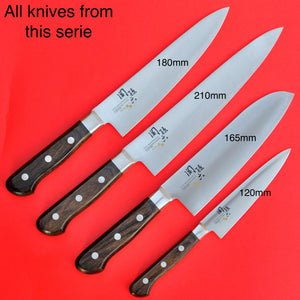 Knife set 4 KAI Stainless High carbon Clad steel AOFUJI AE-5154 AE-5155 AE 5151 AE-5153