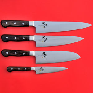 Knives Knife set 4 KAI Stainless High carbon Clad steel AOFUJI AE5154 AE5155 AE5151 AE5153