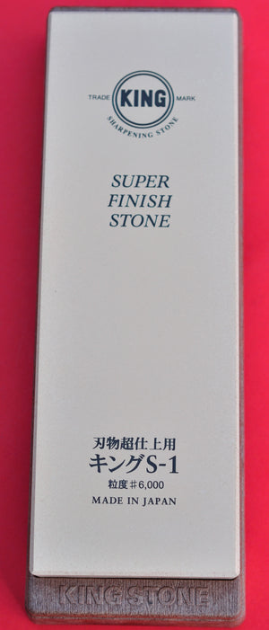 Big KING S-1 waterstone whetstone Super finish stone #6000 Japan