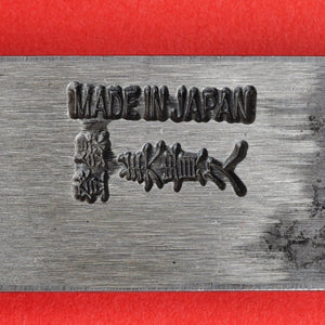 Primer plano Forjado a mano 15mm Cuchillo de marcado cincel Japón Ikeuchi Hamono