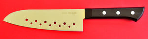 Vista trasera Cuchillo de cocina Santoku KAI WAKATAKE 165mm AB-5419 Japón Japonés