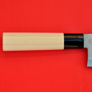 Close-up handle Santoku Kitchen knife Stainless steel 165mm Japan Japanese