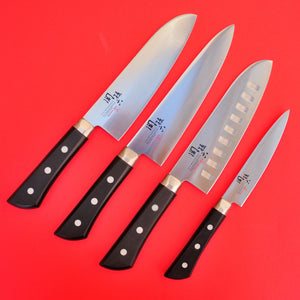 Kai Seki magoroku conjunto de 4 facas Serie HONOKA Santoku Japão Japonês
