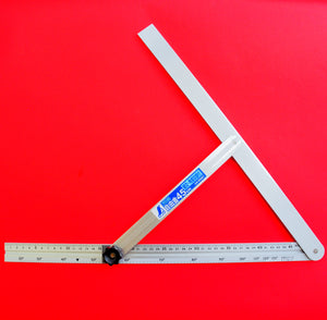 SHINWA sliding adjustable precision angle bevel 45cm 17.7" 62661 aluminum Japan Japanese tool