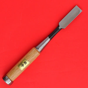 back side 18mm Japanese Tōgyū Chisel oire nomi Made in Japan Carbon steel tool woodworking carpenter