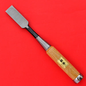 Back side japanese Tōgyū Chisel wood oire nomi Made in Japan tool woodworking carpenter