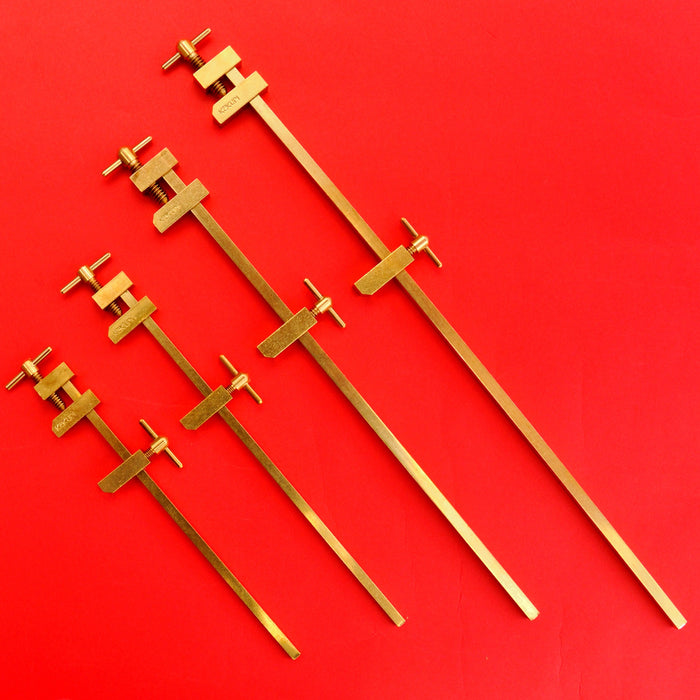 KAKURI Hatagane Brass bar clamps