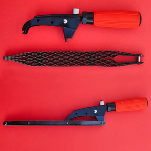 SHINTO Primer plano lima escofina de madera 200mm tipo Sander Japón Japonés con cuchillas reemplazables