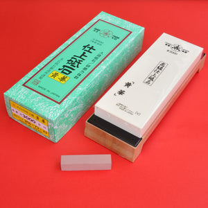 Verpackung Wetzstein Wasserschleifstein SUEHIRO OUKA #3000 + nagura Japan Japanisch Wasserstein  Feinschleifstein