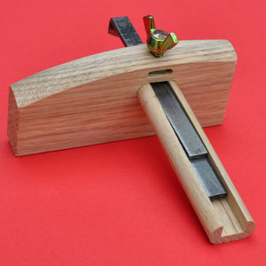Vista trasera Gramil japonés con 2 cuchillas Kebiki Japón Japonés herramienta carpintería